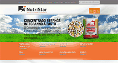 Desktop Screenshot of nutristar.com.br