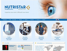 Tablet Screenshot of nutristar.fr